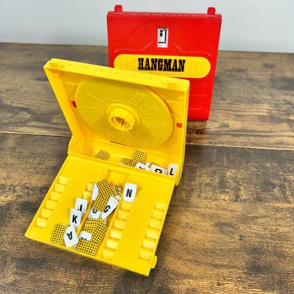 Vintage 1989 Travel Games Hangman Milton Bradley MB - Picture 5 of 8